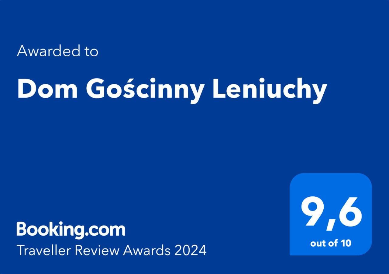 Dom Goscinny Leniuchy Leśna Eksteriør bilde